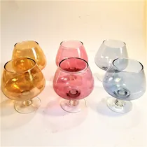 Comprar Antiguas Copas Medianas Cognac Tres Colores