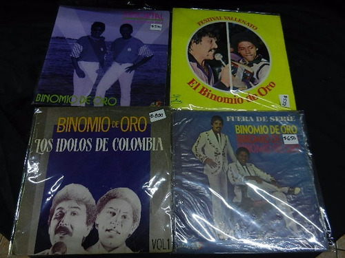 Binomio De Oro Lp Vallenato Importados Varios