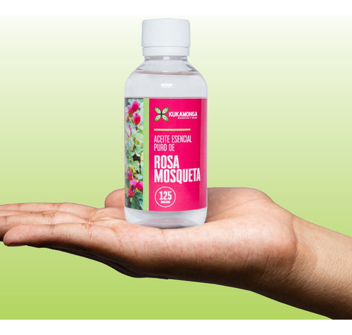 Kit De 5 Frascos De Aceite Esencial De Rosa Mosqueta -125 Ml
