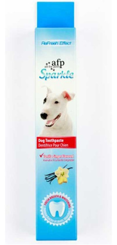 Pasta Dental Perro Afp Sparkle Vainilla Jengibre 57gr. Np