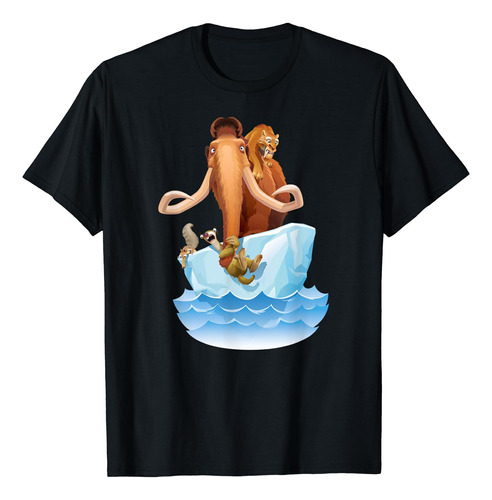 Ice Age Manfred Diego Sid Y Scrat En Iceberg Camiseta