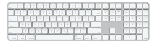 Apple Magic Keyboard Con Touch Id Y Teclado Numérico Español Idioma Español Latinoamérica Color Del Teclado Plata