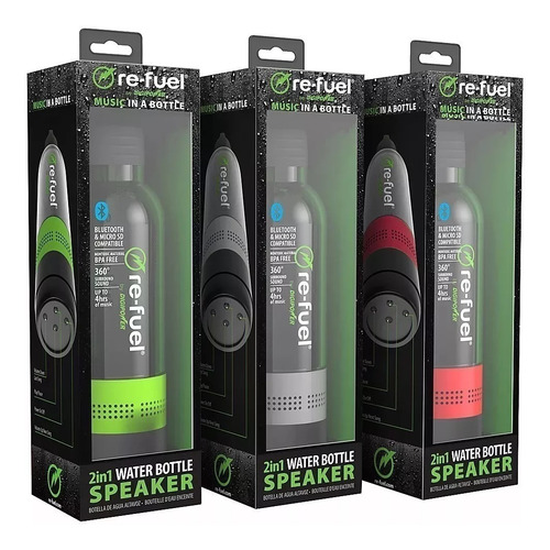 Botella Con Parlante Bluetooth/micro Sd Alaguaman Outdoor