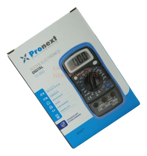 Tester Digital Super Oferta Modelo Ts 850 L D. Iluminado