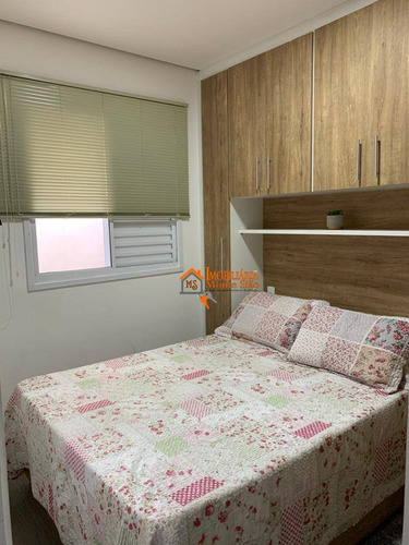 Imagem 14 de 19 de Apartamento Garden À Venda, 69 M² Por R$ 255.000,00 - Jardim Las Vegas - Guarulhos/sp - Gd0029