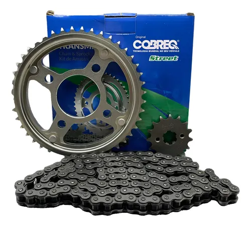 Kit Relação Transmissão Cobreq Cg 160 Titan Fan Start 160