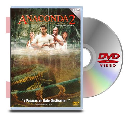 Dvd Anaconda 2 En Busca De La Orqudea Sangriente