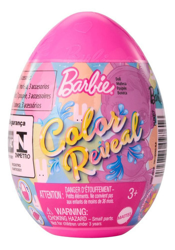 Barbie Color Reveal Bebês De Páscoa - Mattel