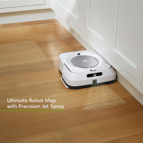 Aspiradora Robótica Irobot, Jet M6 Wi-fi, Con Pulverizador