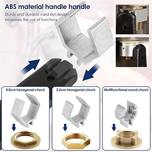 Llave De Baño Llave Ajustable De Doble Extremo