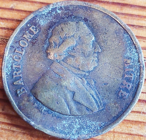 Medalla Bartolome Mitre Junio 1901 Ciudad De Buenos Aires 