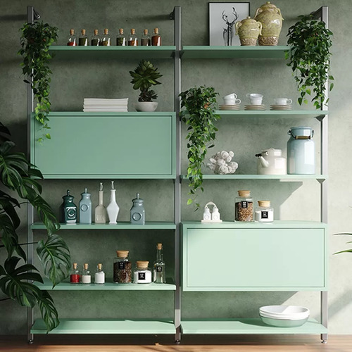 Adesivo Vinil Fosco Verde Menta Envelopamento Móveis 1,22x2m Cor Verde Menta Fosco