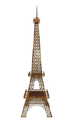 Torre Eiffel De 1 Metro (50cm) En Mdf