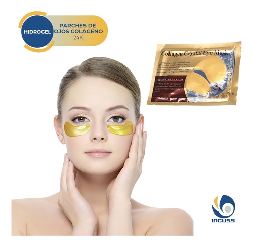 Parches Ojos Colágeno Hidrogel Elimina Ojeras Tipo De Piel Normal