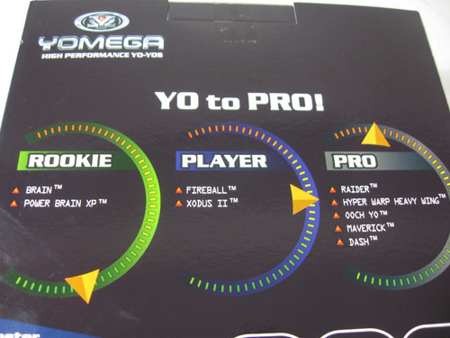 Imagen 5 de 6 de Yo-yo Calidad Profesional Marca Yomega + Modelo Brain (1)