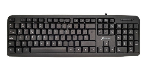 Imagen 6 de 8 de Combo Kit Teclado Y Mouse Cable Usb Español Ñ Pc Notebook