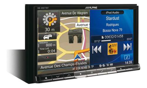 Stereo Multimedia Alpine Ine-w977hd Radio Usb Gps Car-play