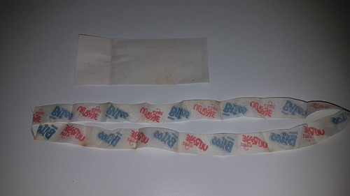 Antigo Ingresso Canecão Ultraje A Rigor E Fita Nestlé 1987