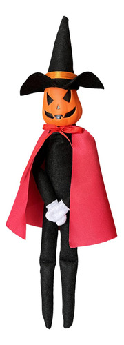 Halloween Calabaza Duque Muñeca Linda Muñeca De Capa