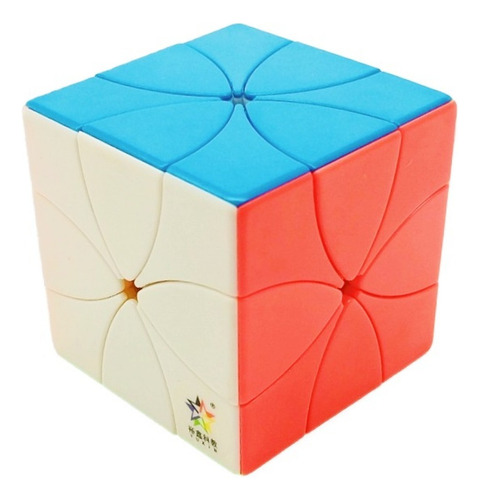 Cubo Mágico Yuxin Skewb Magnético Eight Petals Cube