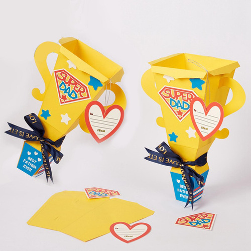 Kit De Trofeos Diy Hecho A Mano Para El Día, Decoraciones