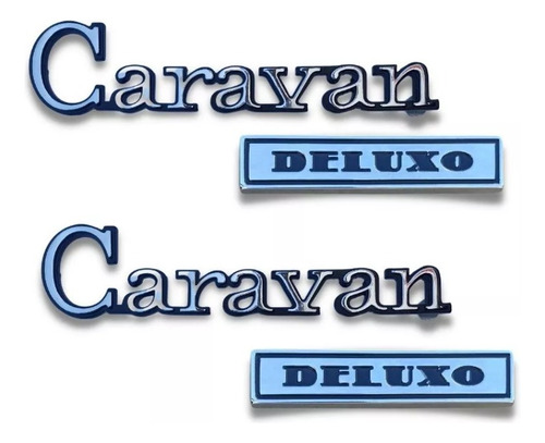  Emblemas Caravan De Luxo 75 A 79