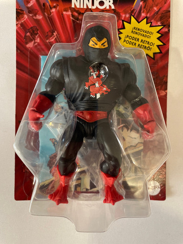 Ninjor Motu Origins Carton Latino Unpunch Poder Retro Ninja (Usado)
