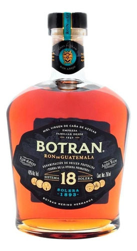Pack De 2 Ron Botran Añejo 18 750 Ml