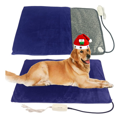 Almohadilla Térmica Para Perros Y Gatos Grandes Deoman, 34 X