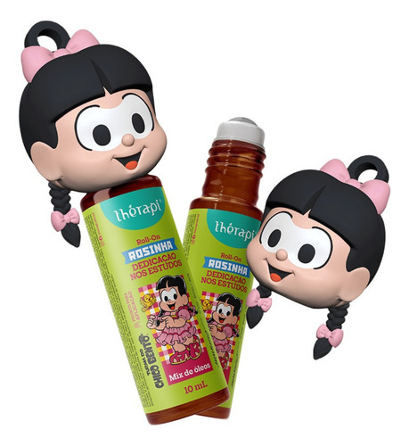Roll-on Kids Oleos Rosinha Dedicação Nos Estudos Chico Bento