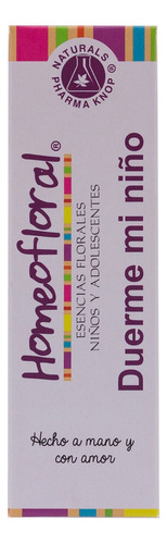 Esencia Homeofloral Duerme Mi Niño En Glicerina Spray 30 Ml