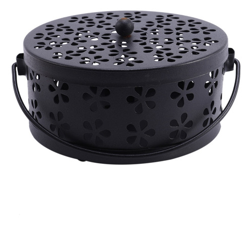 Soporte Nórdico Retro De Metal Hueco Para Mosquitos, Diseño
