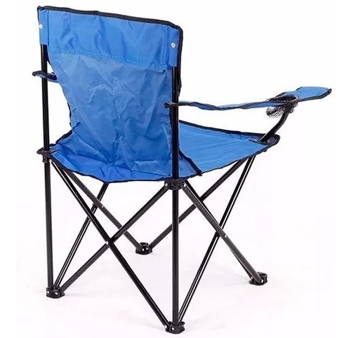 Sillon Silla Director Camping Apoyabrazo Porta Vaso Bolso