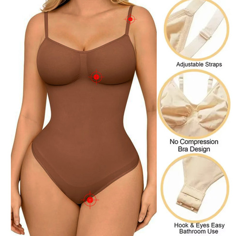 Body Shaper De Spandex Bodyshaper, Ropa Moldeadora Con Graba