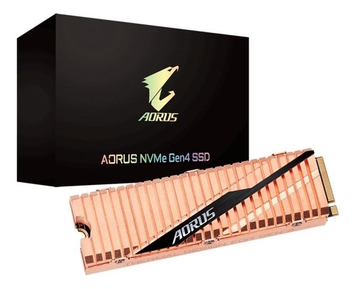 Ssd Gigabyte Aorus 2tb Nvme Gen4 M.2 2280 - Com Dissipador 