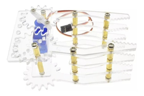 Gripper Pinza Robotica No Incluye Servo Motor