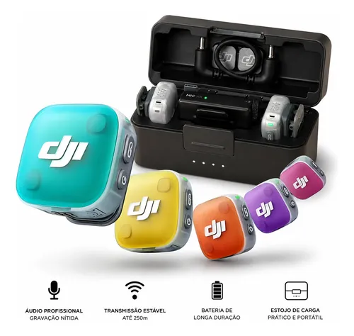 Dji Mic Mini 2 Combo 2tx 1rx | MercadoLivre