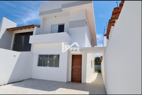 Imagem 1 de 14 de Casa Em Itanhaém, Lado Praia Á 750 Metros Do Mar Ca335-f