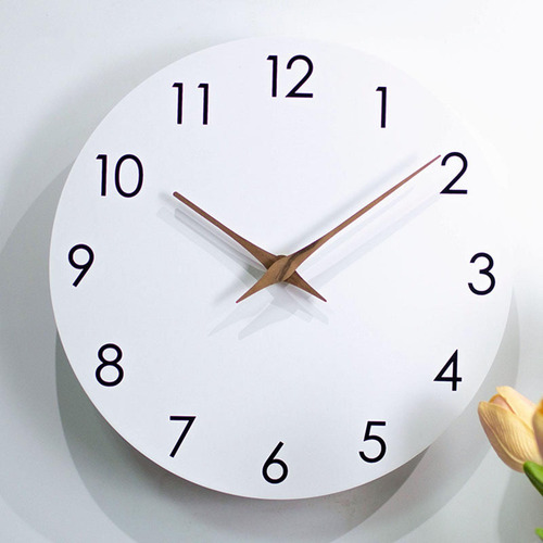 Reloj De Pared Decorativo De 10.0 In, Decoración Artística