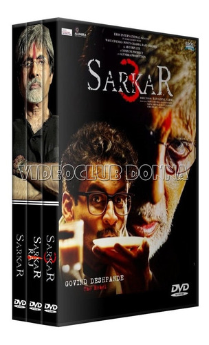 Sarkar Saga Completa 3 Dvd Pack Coleccion