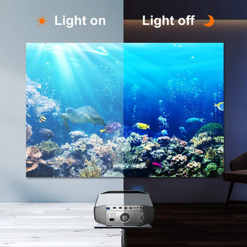 Imagen 2 de 10 de Proyector Profesiona Led 7000 Lumen Reales Nativo 1080p 4k