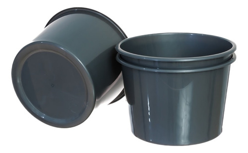 Kit 40 Baldes De Pipoca 1,5 Litro Cor Prata