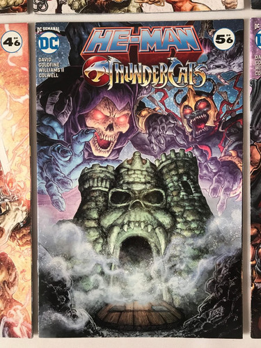Thundercats Y He-man Y Los Amos Del Universo Comic Crossover (Usado)