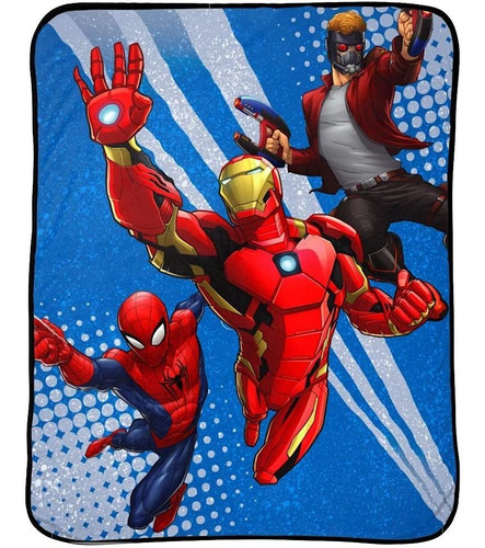 Manta De Cama Para Niños Marvel Avengers Blanket   In....