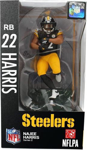 Najee Harris Figura Acción Serie 2 Nfl Pit Steelers