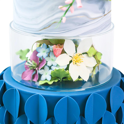 Soporte De Pastel De Acrílico Transparente Soporte De