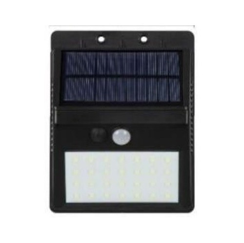 Foco Solar Pared 3 Funcions Sensor Movim Ip65 3000k Sol_325