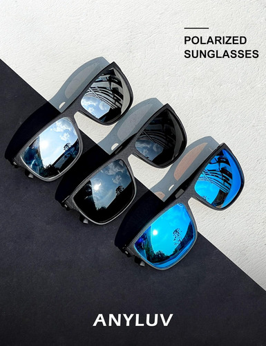 Anyluv Gafas De Sol Polarizadas Para Hombres Y Mujeres, Gafa