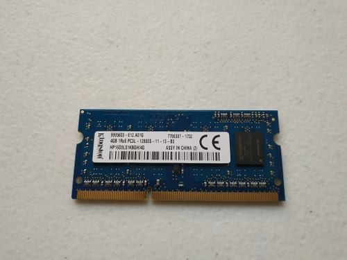 Memoria RAM 4GB 1 Kingston HP16D3LS1KBGH/4G