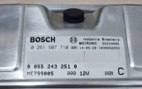 Módulo De Injeção Idea 1.4 Flex 0261s07710 Me799 C Resetado (Usado)